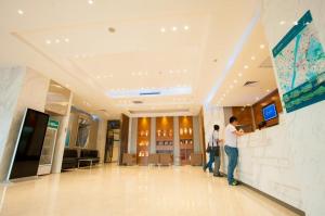 Vstupní hala nebo recepce v ubytování City Comfort Inn Wuhan Ikea