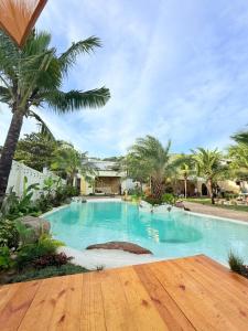 Swimmingpoolen hos eller tæt på Chon's Dock Homestay & Apartment For Lease