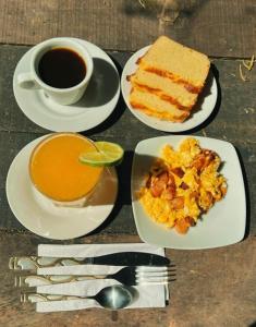 Jídlo v venkovského domu nebo okolí