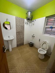 Et badeværelse på Essar Cottage