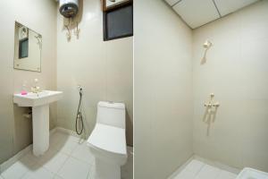 Et badeværelse på Super Collection O Noida Sector 52 Metro Station Formerly Hotel Metro View