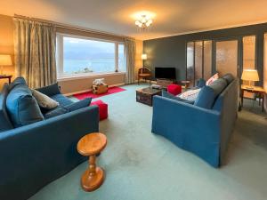 Posezení v ubytování Creag Bheag