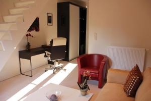 Istumisnurk majutusasutuses Luxury Suites Arendshof