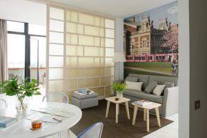 Χώρος καθιστικού στο Eric Vökel Boutique Apartments - Amsterdam Suites