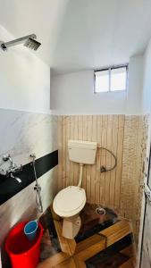 Et badeværelse på Holiday Home Villa