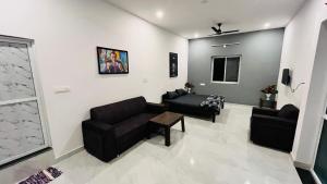 Et opholdsområde på Holiday Home Villa