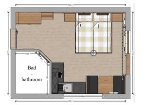 Planimetria di Haus Moosbrugger