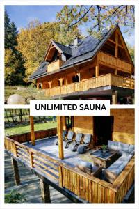 Bygningen som chaletet ligger i