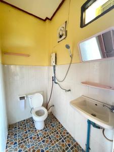 Koupelna v ubytování Tena Guest House