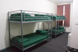 Palanda nebo palandy na pokoji v ubytování Elizabeth Hostel