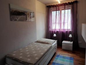 Postel nebo postele na pokoji v ubytování Ferienwohnung Piontek