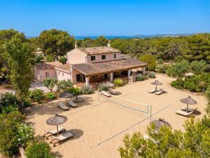 Naturlandskabet i nærheden af villaen