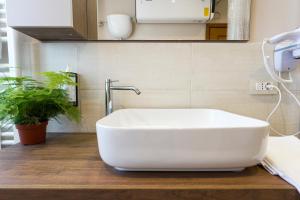 Phòng tắm tại Domus Fabia - Rooms & Apartments