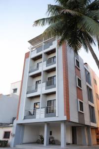 Bygningen som pensionatet ligger i