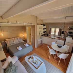 Et opholdsområde på Evridiki's Villas