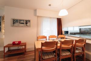 Posezení v ubytování LAAX Homes Casa Curnera 1-6