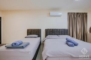 Postel nebo postele na pokoji v ubytování Ipoh Midtown 66 Playhouse by Verve