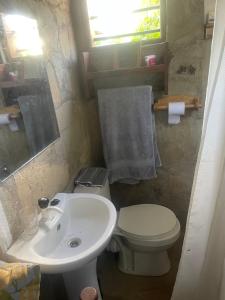 Et badeværelse på Kwa Nzeu