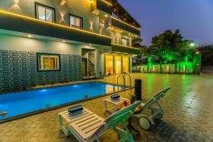 Swimmingpoolen hos eller tæt på The Oasis Retreat