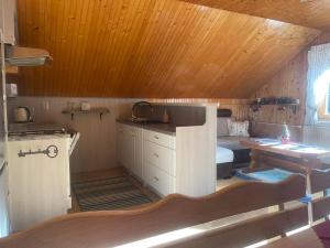 Køkken eller tekøkken på Apartmán Otília