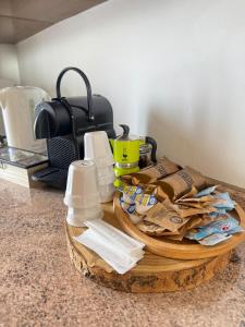 Kaffe- og tefaciliteter på Il portico del Lago