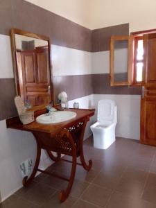 Koupelna v ubytování Green Garden Lodge + 11 fotografií