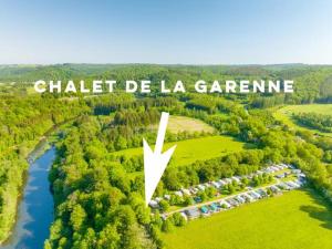 Ảnh trong thư viện ảnh của Chalet de la Garenne - au camping ở Herbeumont