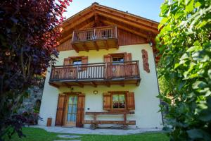 Bygningen som chaletet ligger i