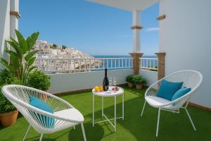 En balkon eller terrasse på Breakfast at Tiffanys