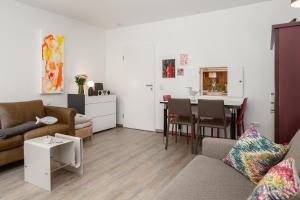 Køkken eller tekøkken på Haus Seute Deern - Whg. Bilge