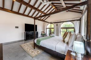 Et tv og/eller underholdning på Casa Del Mundo