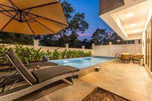 Swimmingpoolen hos eller tæt på Casa Del Mundo