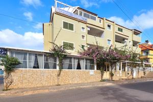 Bygningen som lejlighedshotellet ligger i