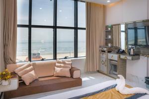 Kuchyň nebo kuchyňský kout v ubytování Horizon Aden