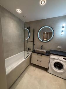 Koupelna v ubytování Eden Apartment