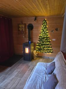 Posezení v ubytování Gîte Haut Les Cœurs - Chalet dans les Hautes-Vosges