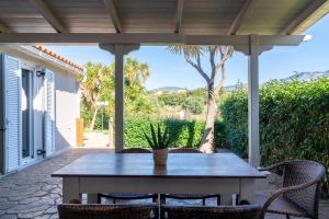 Balkón nebo terasa v ubytování Residence Poseidon