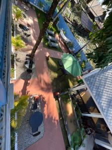 Grillfaciliteterne på hotellet som gæsterne kan bruge