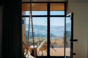 Nespecifikovaný výhled na hory nebo výhled na hory při pohledu z apartmánu