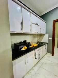 Køkken eller tekøkken på urban nest apartments