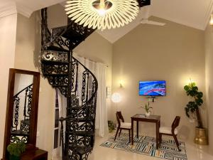 Et tv og/eller underholdning på Villa Marina -By The Beach Goa