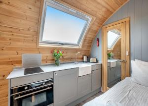 Køkken eller tekøkken på South View Retreat