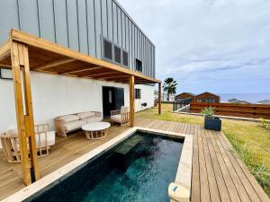 Swimmingpoolen hos eller tæt på L'Etoile Bleu T2 Grand Anse