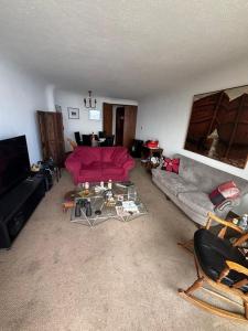 Posezení v ubytování Family apartment with ocean view - luxury location