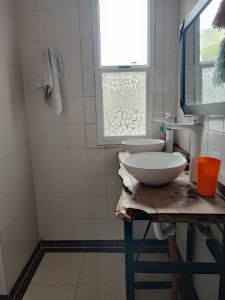 Et badeværelse på Los Nietos