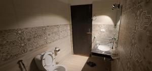 Koupelna v ubytování The Canvas Stay