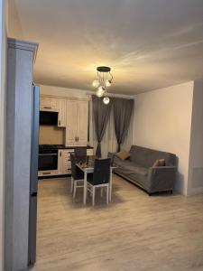 Køkken eller tekøkken på Urban Elegance Apartment + 1 billede