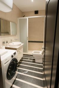 Koupelna v ubytování Skanderbeg Apartment