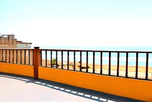 En generel havudsigt eller havudsigten taget fra pensionatet