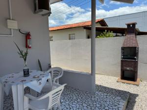 Grillfaciliteterne i chaletet som gæsterne kan bruge